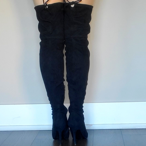Aldo Asteille Stretch Fabric Over-the-knee Boots ๐ข - Picture 8 of 15